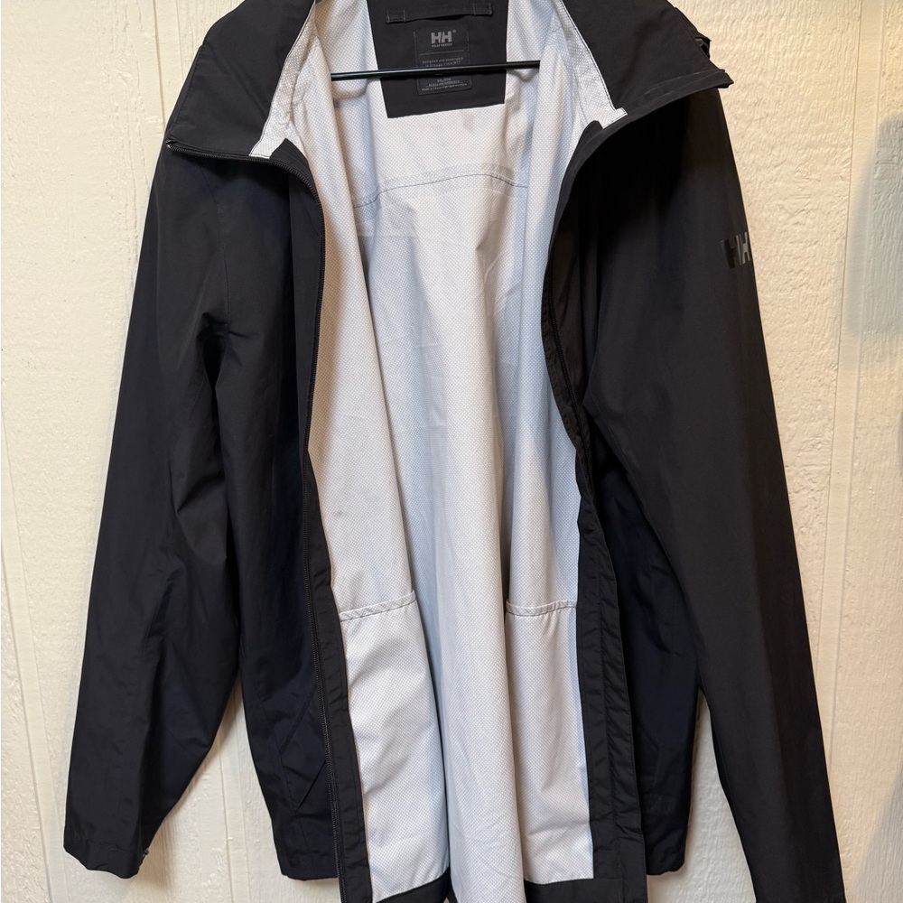 Helly Hansen Men's Black Rain Jacket